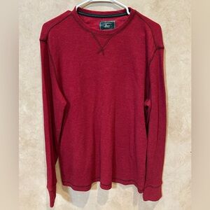 G.H. Bass & Co. Red Thermal Shirt